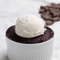Microwave Chocolate Lava Cake Recipe by Tasty