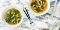 Lemony Chicken Soup With Farro, White Beans, and Kale Recipe ...