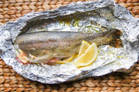 Easy 20 Minute Oven Baked Trout