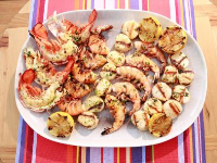 GZ's Grilled Seafood Platter Recipe | Geoffrey Zakarian | Food Network