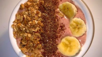 Bariatric Recipes - Strawberry Banana Protein Sorbet