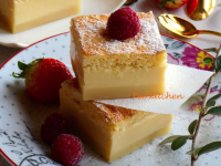 Gâteau magique à la vanille facile et rapide - Recette Ptitchef
