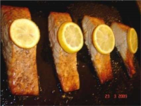 Pavés de saumon tout simple, au four - Recette Ptitchef