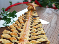 Nutella Pastry Christmas Tree Recipe | Allrecipes