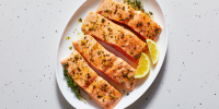 Baked Salmon With Lemon and Thyme Recipe | Epicurious