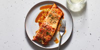 Grilled Salmon in Foil With Herby Garlic Butter Recipe | Epicurious