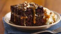 Chocolate Turtle Cake Recipe - BettyCrocker.com