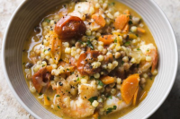 Best Fregola with Shrimp and Tomatoes Recipe - How to Make ...