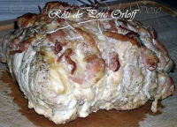 Roti de porc orloff + sauce - Recette Ptitchef