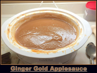 Ginger Gold Applesauce | Just A Pinch Recipes