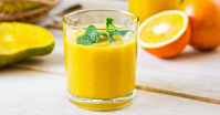 Recette de Smoothie ananas-orange à calories négatives