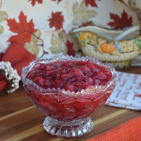 Cranberry Sauce with Apples Recipe | Small Recipe