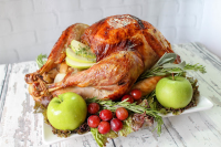 Apple & Herb Roast Turkey | Just A Pinch Recipes