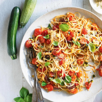 Cherry Tomato and Zucchini Spaghetti | RICARDO