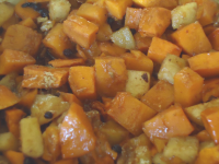 Honey Roasted Butternut Squash With Apples & Pecans Recipe ...