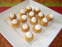 Minis savarins à la crème de boursin - Recette Ptitchef
