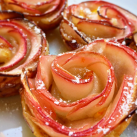 Baked Apple Roses Recipe | Small Recipe