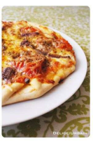 Pizza napolitaine (mozzarella, anchois, tomate) - Recette Ptitchef