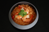 Red Risotto with Shrimps – Casserole & Chocolat