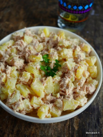 Salade pommes de terre thon - Recette facile