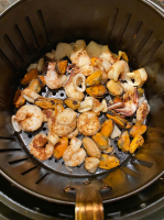 Air Fryer Frozen Seafood Medley Mix – Melanie Cooks