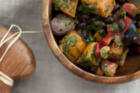 Roasted Sweet Potato Salad With Black Beans and Chile Dressing ...