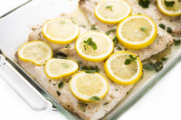 Lemon Butter Baked White Fish - The Lemon Bowl®