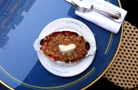 Recette crumble pomme-rhubarbe - L'Entente - Fooding ®
