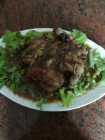 Mauritian Food: Poulet roti cuit dn tempo recipe as follows:1 poulet ...