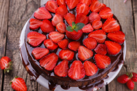 Recette gâteau aux fraises et chocolat spécial grossesse ...