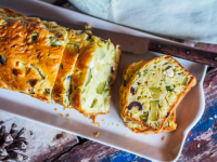 Zucchini, Basil and Feta Savory Loaf - My Parisian Kitchen