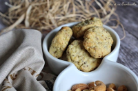 Biscuits sablés à la moutarde & aux 6 graines • Recette de Lolo et ...
