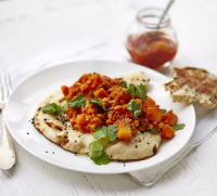 Red lentil & squash dhal recipe | BBC Good Food