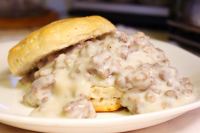 Easy Sausage Gravy and Biscuits Recipe | Allrecipes