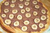 Tarte nutella-banane - Recette Ptitchef