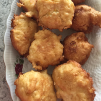 Corn Fritters with Maple Syrup Recipe | Allrecipes