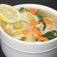 Lemon Chicken Orzo Soup Recipe | Allrecipes