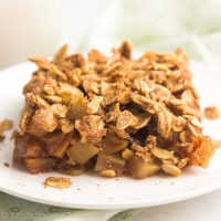The Ultimate Healthy Apple Crisp {Video Included!} | Amy's Healthy ...