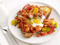 Baked Eggs and Beans on Toast Recipe | Food Network Kitchen ...