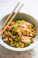 Best Japanese-Style Rice with Flaked Salmon and Shiitake ...