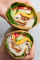 Low Carb Wraps - Keto Lettuce Sandwich | Options for Paleo ...