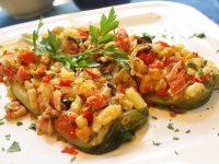 Zucchini Boats on the Grill Recipe | Allrecipes