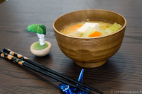 Recette japonaise : Soupe Miso aux légumes - Comme au Japon