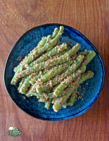 Green beans with sesame sauce - La cuisine de Bernard