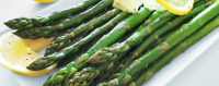 Oven grilled asparagus | Asperges grillées au four