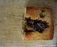 Cake à la banane coeur de figues, sans gluten - Recette Ptitchef