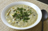 Soupe au tofu et aux champignons - Ma Cuisine Santé