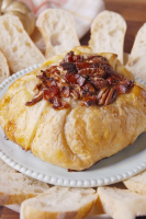 Best Maple Bacon Baked Brie Recipe-How To Make Maple Bacon ...