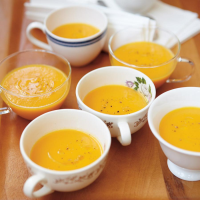 Cream of Carrot and Rutabaga Soup with Maple Syrup | RICARDO
