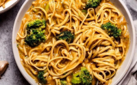 Creamy Coconut Curry Noodles [Vegan] - One Green Planet
